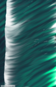 Photoshop painting called, Making Waves."