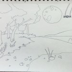 Drawing from No Man's Sky