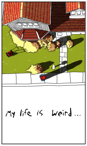 First page of a web comic by Robert Chapman