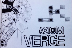 Axiom Verge fan art drawn by Robert Chapman