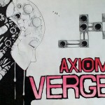 Axiom Verge fan art drawn by Robert Chapman