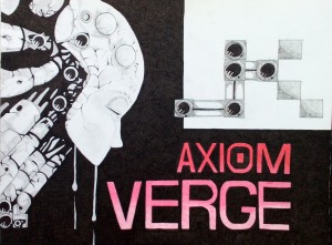 Axiom Verge fan art drawn by Robert Chapman