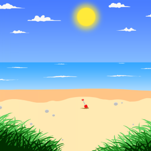 Sunny Beach by Robert Chapman