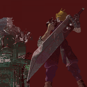 Final Fantasy 7 pattern by Robert Chapman