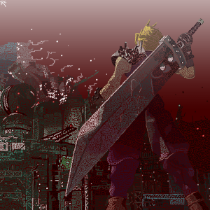 Final Fantasy 7 pattern complete by Robert Chapman